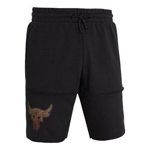 Under Armour Project Rock Brahma Bulls Shorts 'Black' 1361753-001
