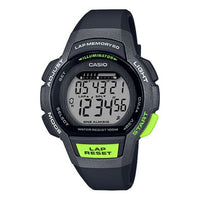 CASIO Waterproof Sports Shockproof Green Digital LWS-1000H-1A