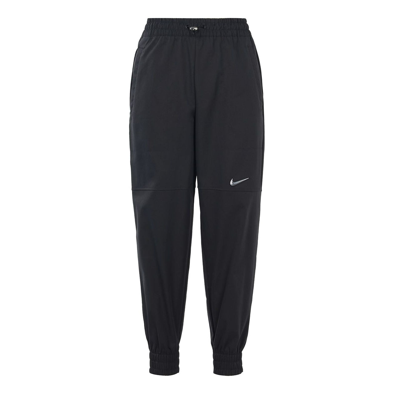 (WMNS) Nike Sportswear Swoosh 3D Logo Woven Sports Pants/Trousers/Joggers Autumn Black CZ8910-010