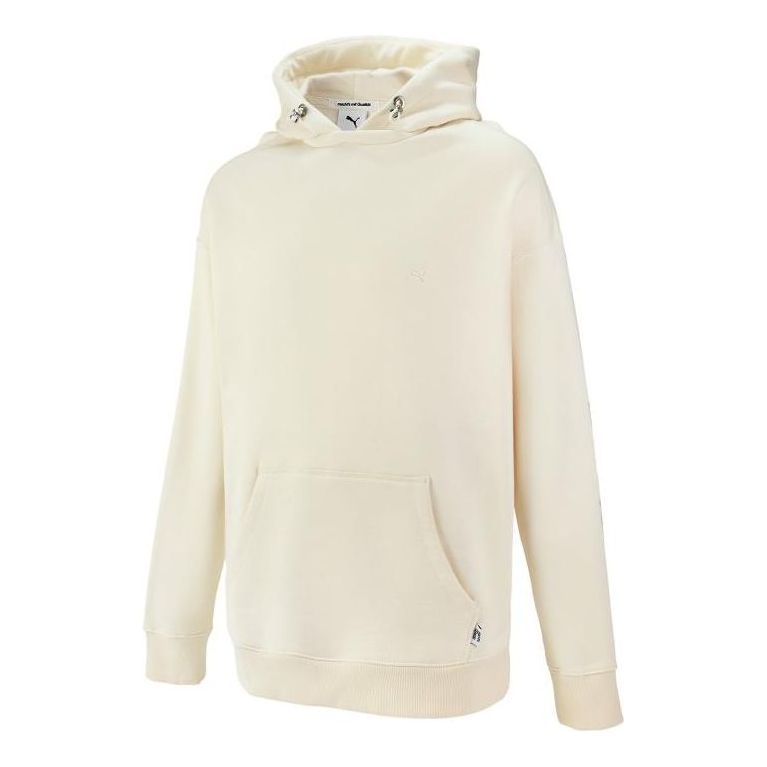 PUMA MMQ Logo Hoodie 'White' 536596-65