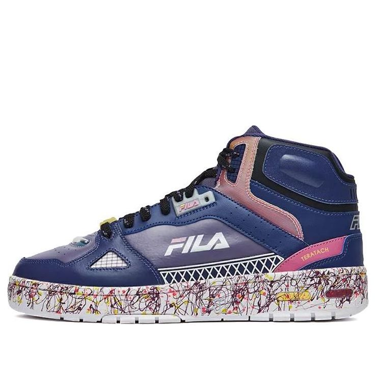 FILA FUSION Vintage Basketbal Shoes 'Blue Purple' T12M131205FCD