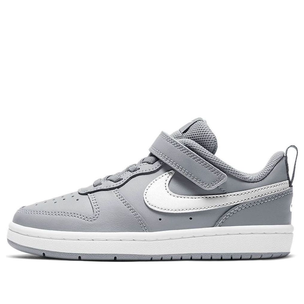 (PS) Nike Court Borough Low 2 'Wolf Grey' BQ5451-008