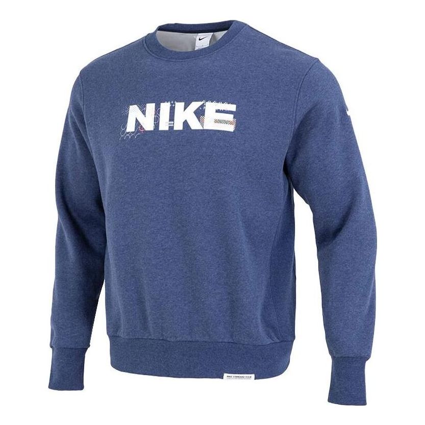 Nike front logo sweatshirt 'Blue' FB1831-410