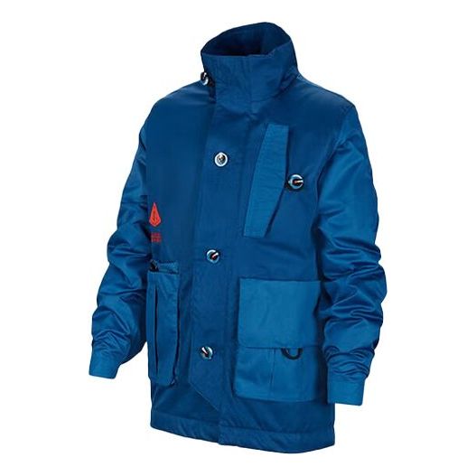 (GS) Nike B NK KYRIE Jacket COURT Blue DJ5719-476