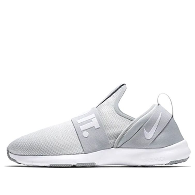 (WMNS) Nike Flex Trainer Grey/White AQ9940-010