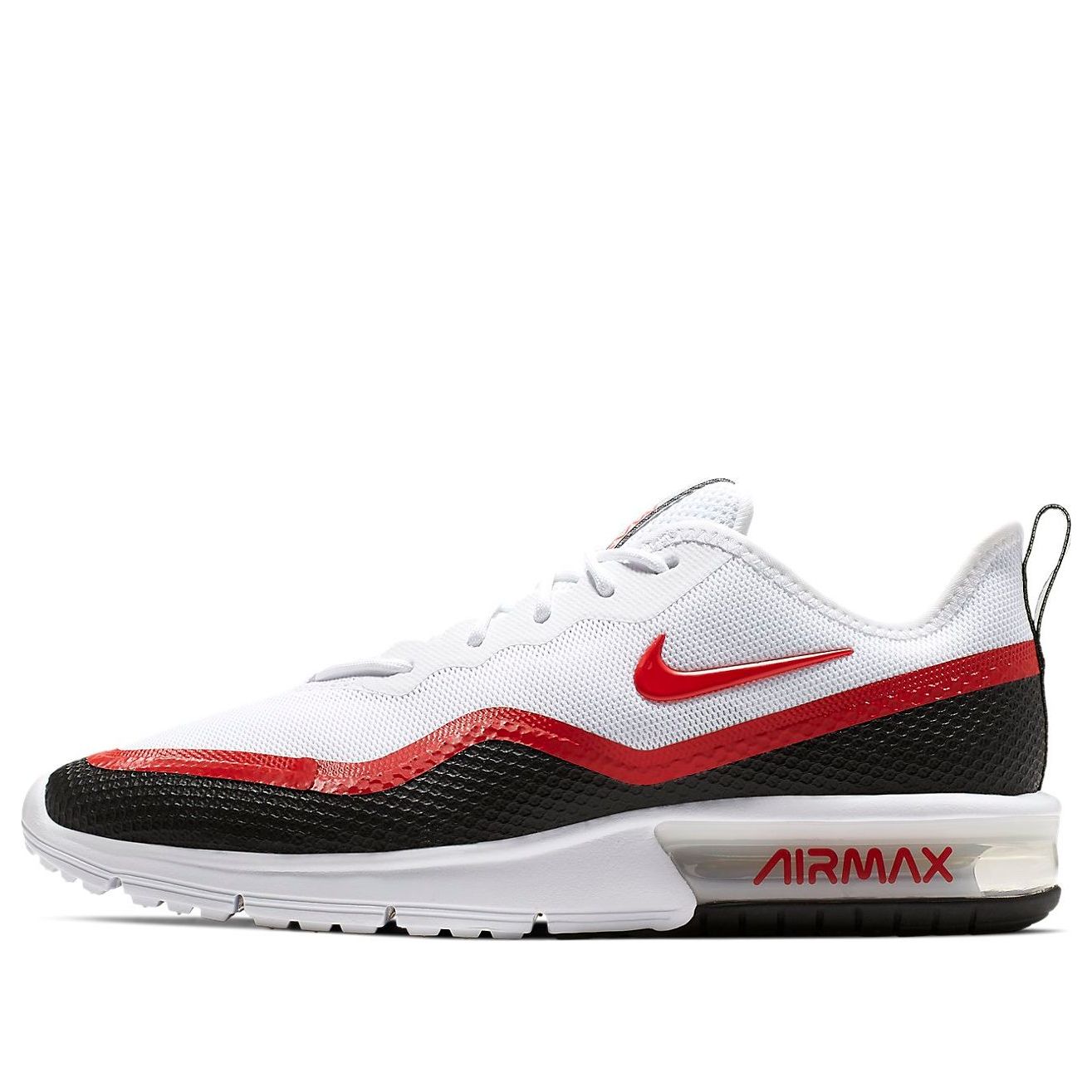 Nike Air Max Sequent 4.5 SE 'White Black University Red' BQ8823-100