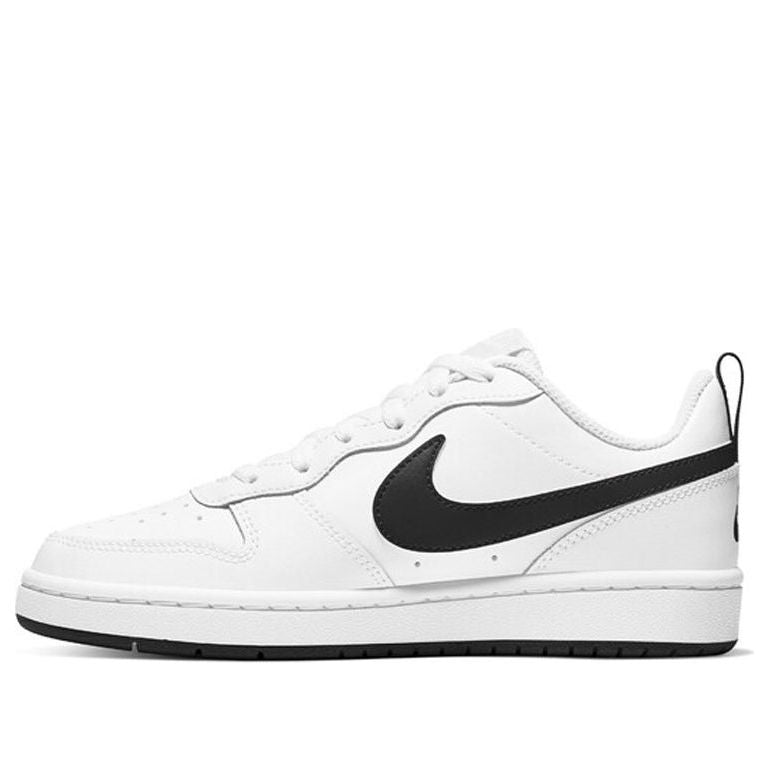 (GS) Nike Court Borough Low 2 'White Black' BQ5448-104