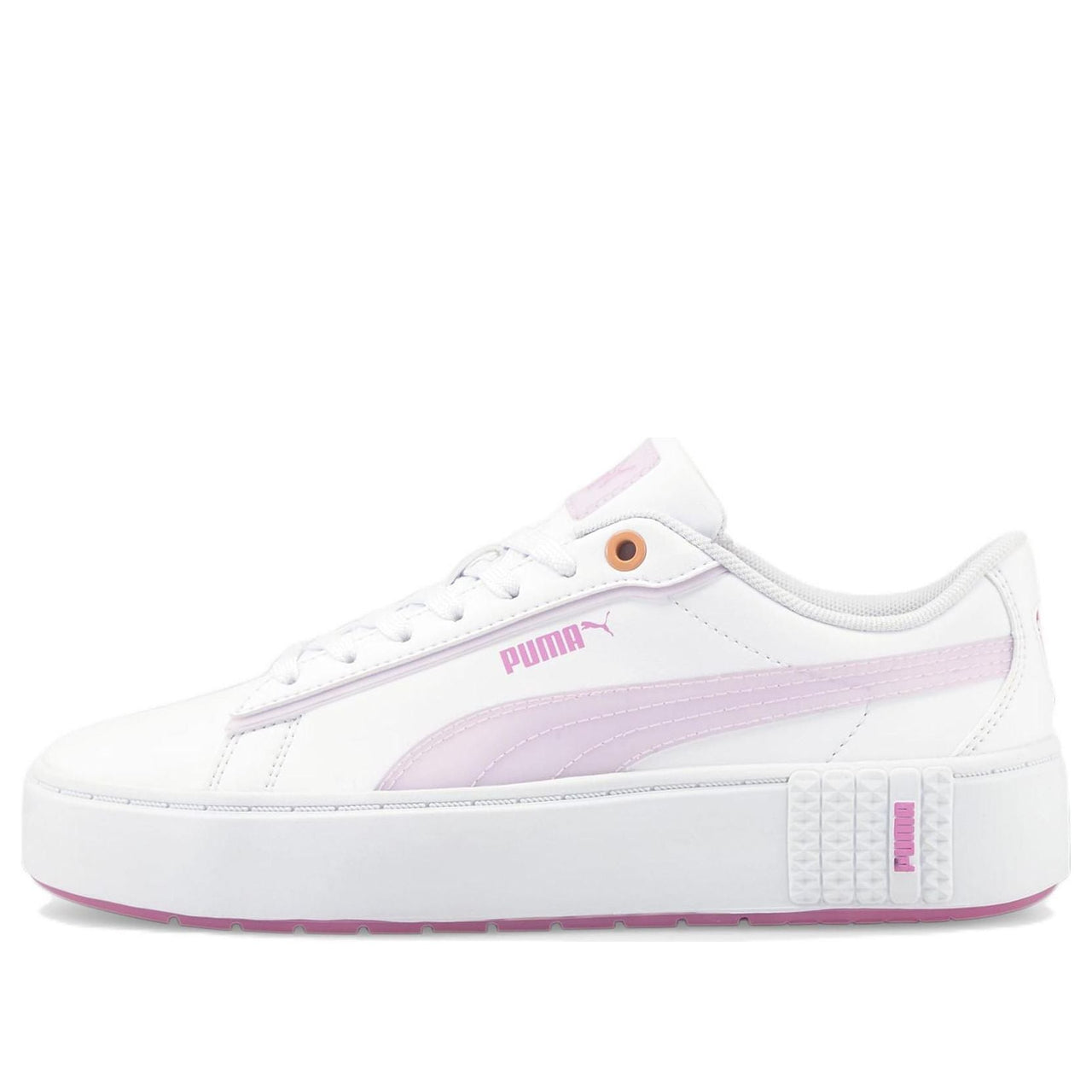 (WMNS) PUMA Smash Platform V2 'Candy - White Lavender Fog' 383878-01