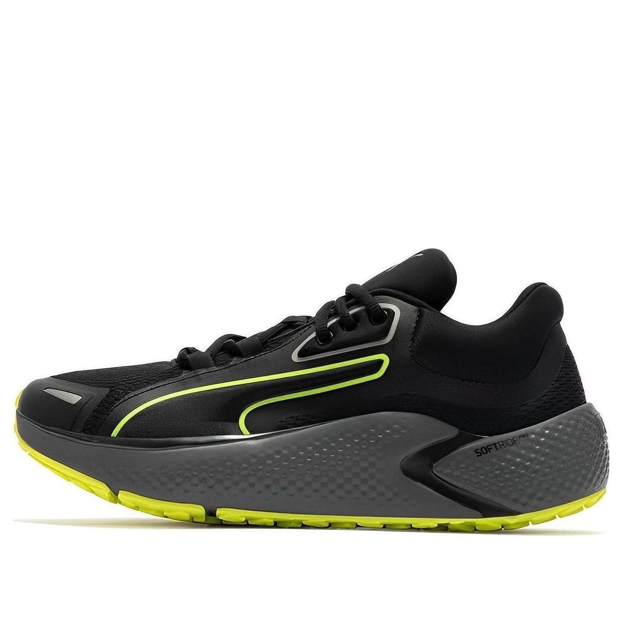 PUMA Softride Pro Coast 'Black Yellow' 377059-06