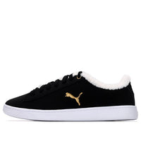 (WMNS) PUMA Vikky v2 Cat Teddy Sneakers Black 381090-01