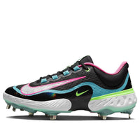 Nike Alpha Huarache Elite 4 Low 'Black Teal Pink' DJ6521-002