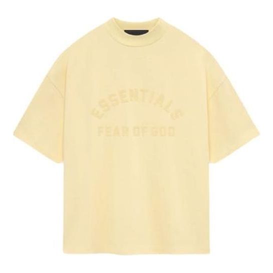 Fear of God Essentials Heavy Jersey Short-Sleeve Tee 'Garden Yellow' 125SP242001F