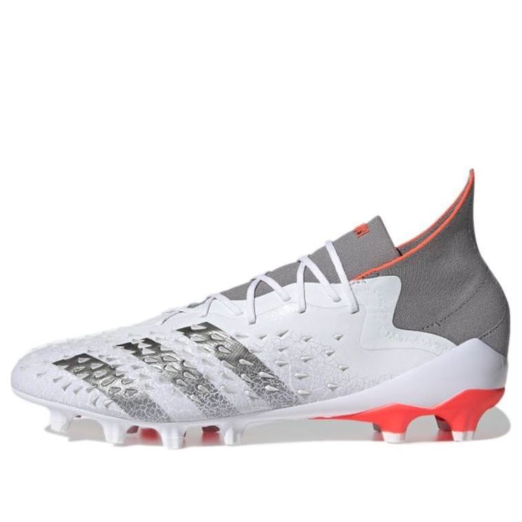 adidas Predator Freak.1 AG 'Demonskin - White Silver Solar Red' FY6254