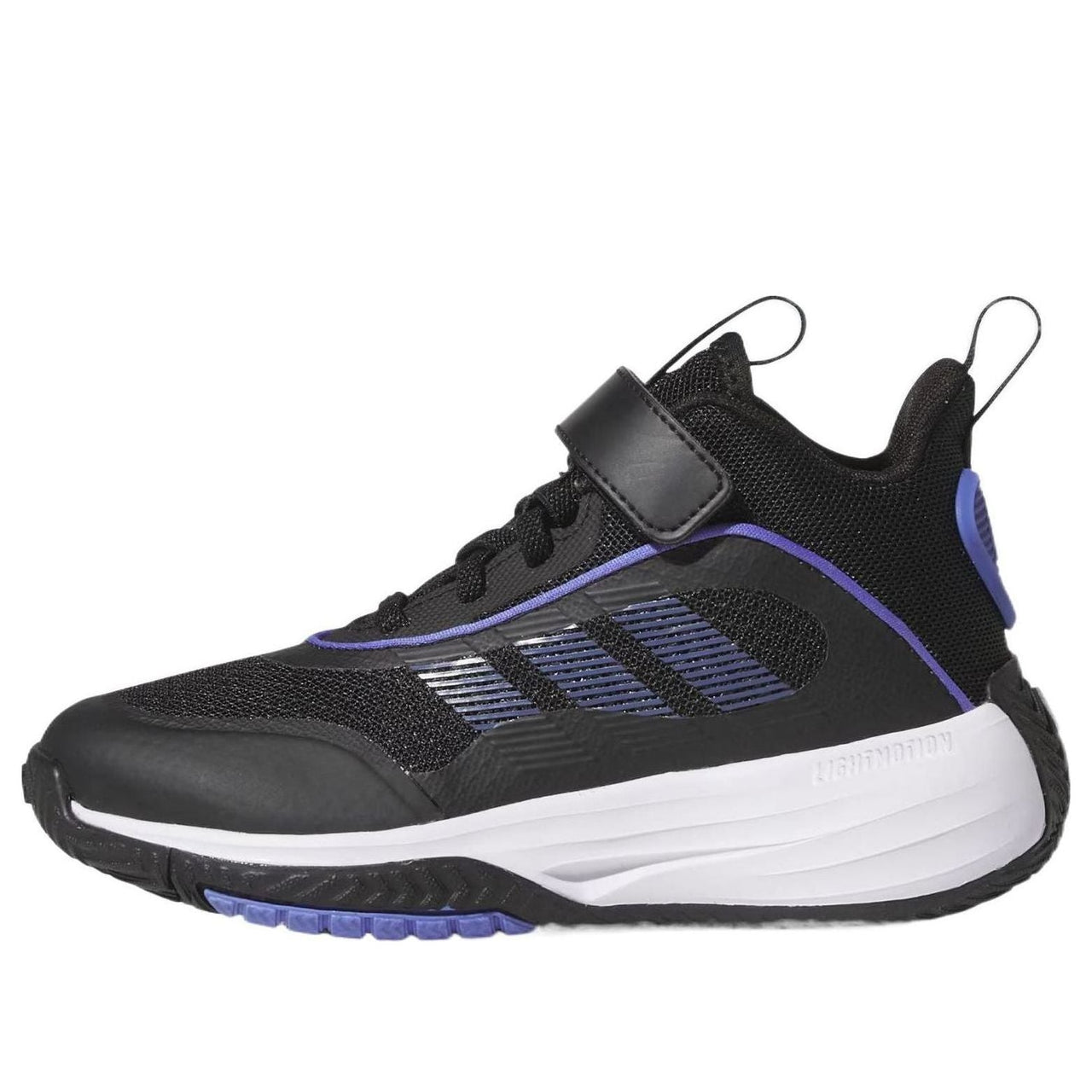 (GS) adidas Ownthegame 3.0 'Black White' JI0393