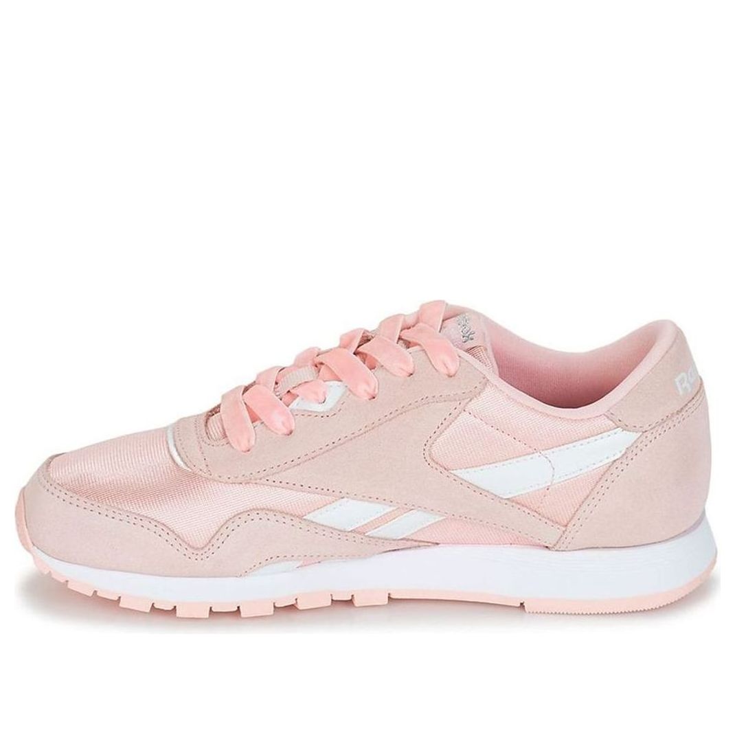 Reebok Classic Nylon Running Shoes K Pink DV4410