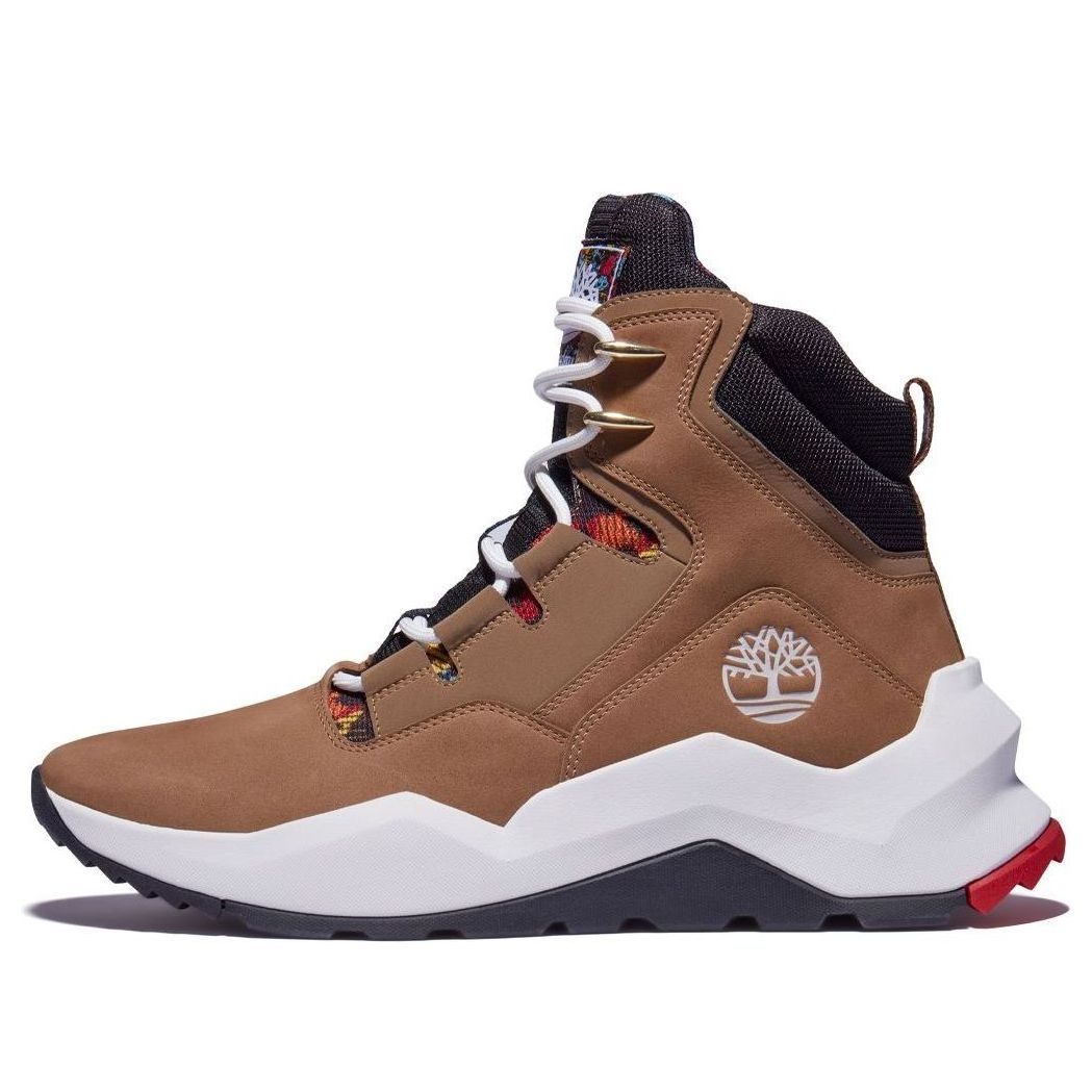 Timberland Madbury Side Zip Sneaker Boots 'Brown Nubuck' A2PTYR58