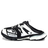 Balenciaga Track Mules 'White Black' 653814W3DA49019