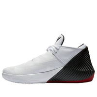 حذاء Air Jordan Why Not Zer0.1 Low TB باللون الأبيض الرياضي الأحمر AQ9682-161