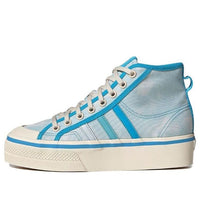 (WMNS) حذاء adidas Nizza Platform Mid 'Almost Blue Pantone' GX4604