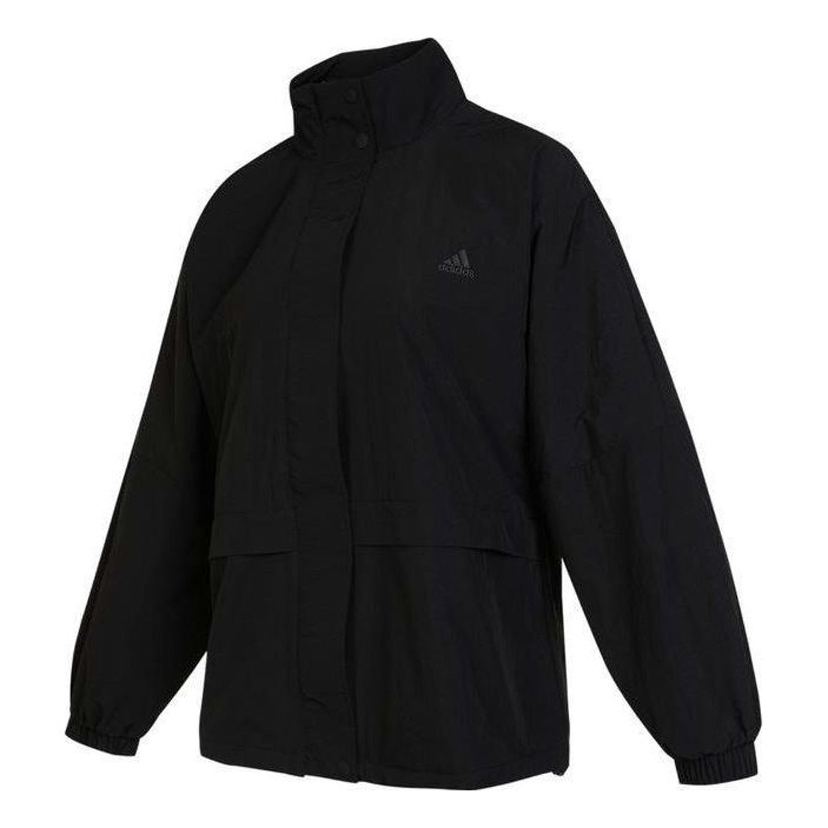 (WMNS) adidas Word Woven Jacket 'Black' HM2808