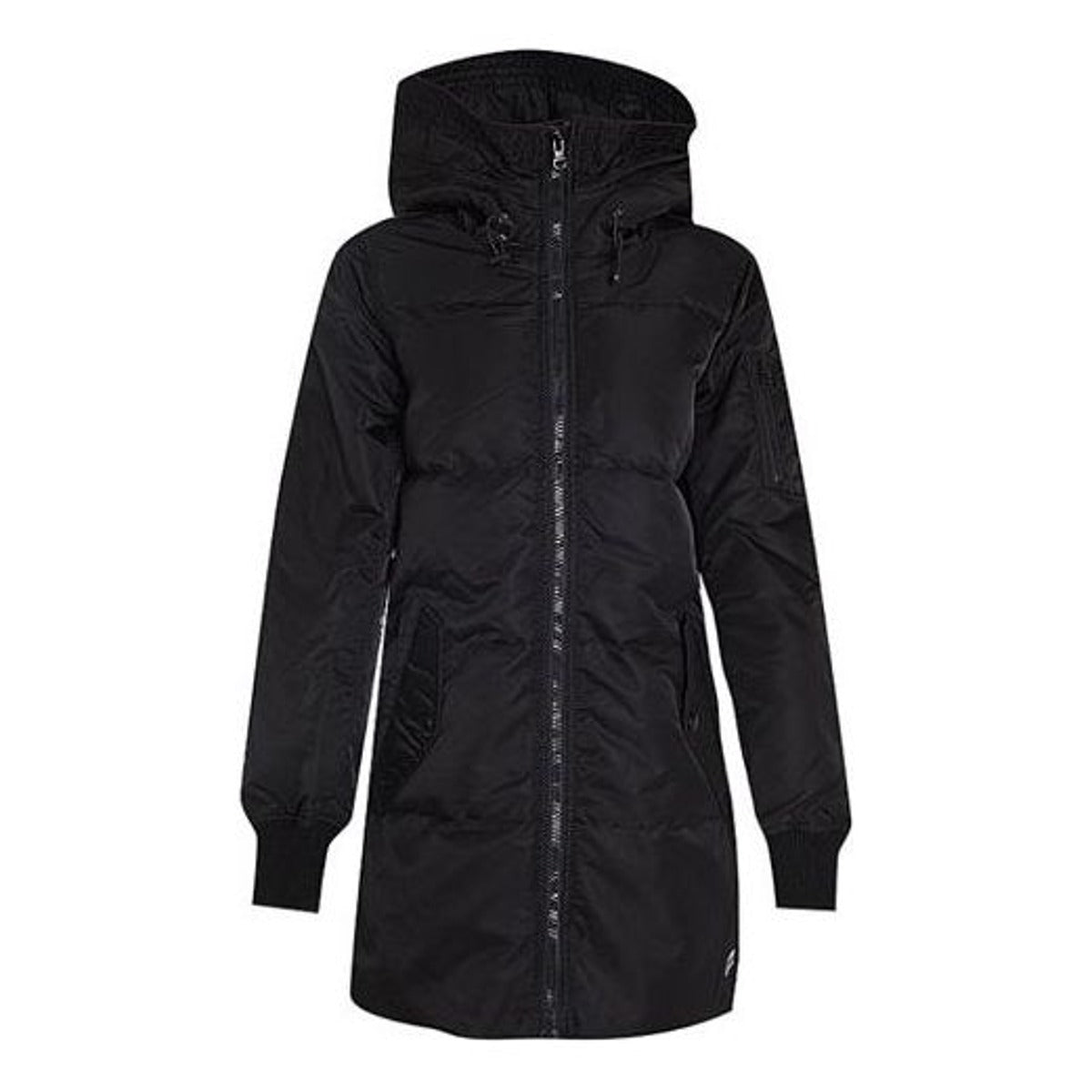 (WMNS) Converse Long Down Jacket 'Black' 10003240-A02