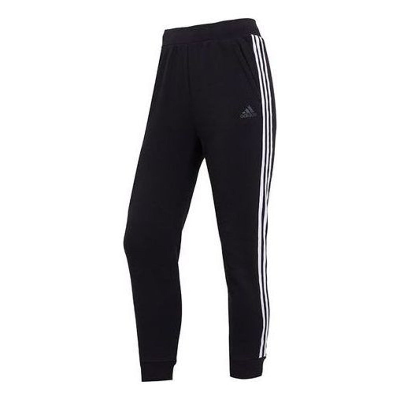 (WMNS) adidas Must Have 3-Stripe Sweatpants Asia Sizing 'Black White' HM7056