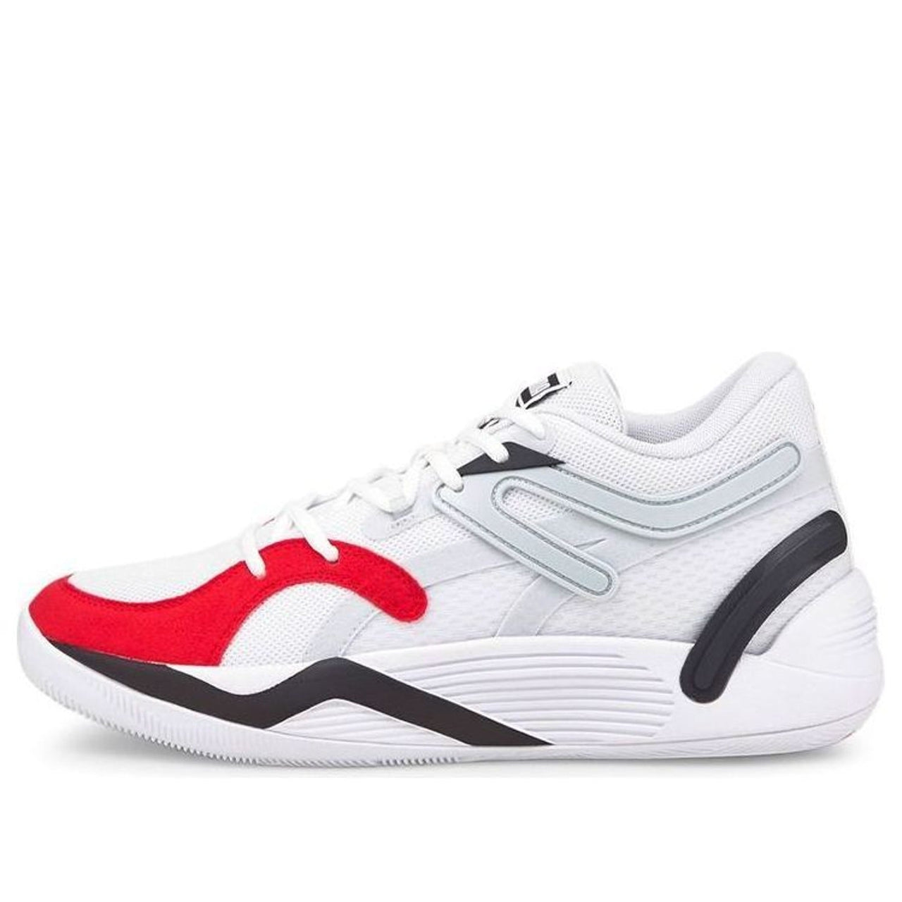 PUMA Trc Blaze Court 'White Red Black' 376582-15