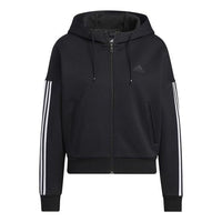 (WMNS) adidas Must Have Knit Jacket 'Black' HM7046