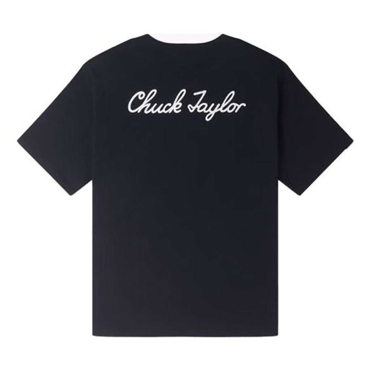 Converse Chuck Taylor Seasonal Shirt 'Black White' 10024736-A01