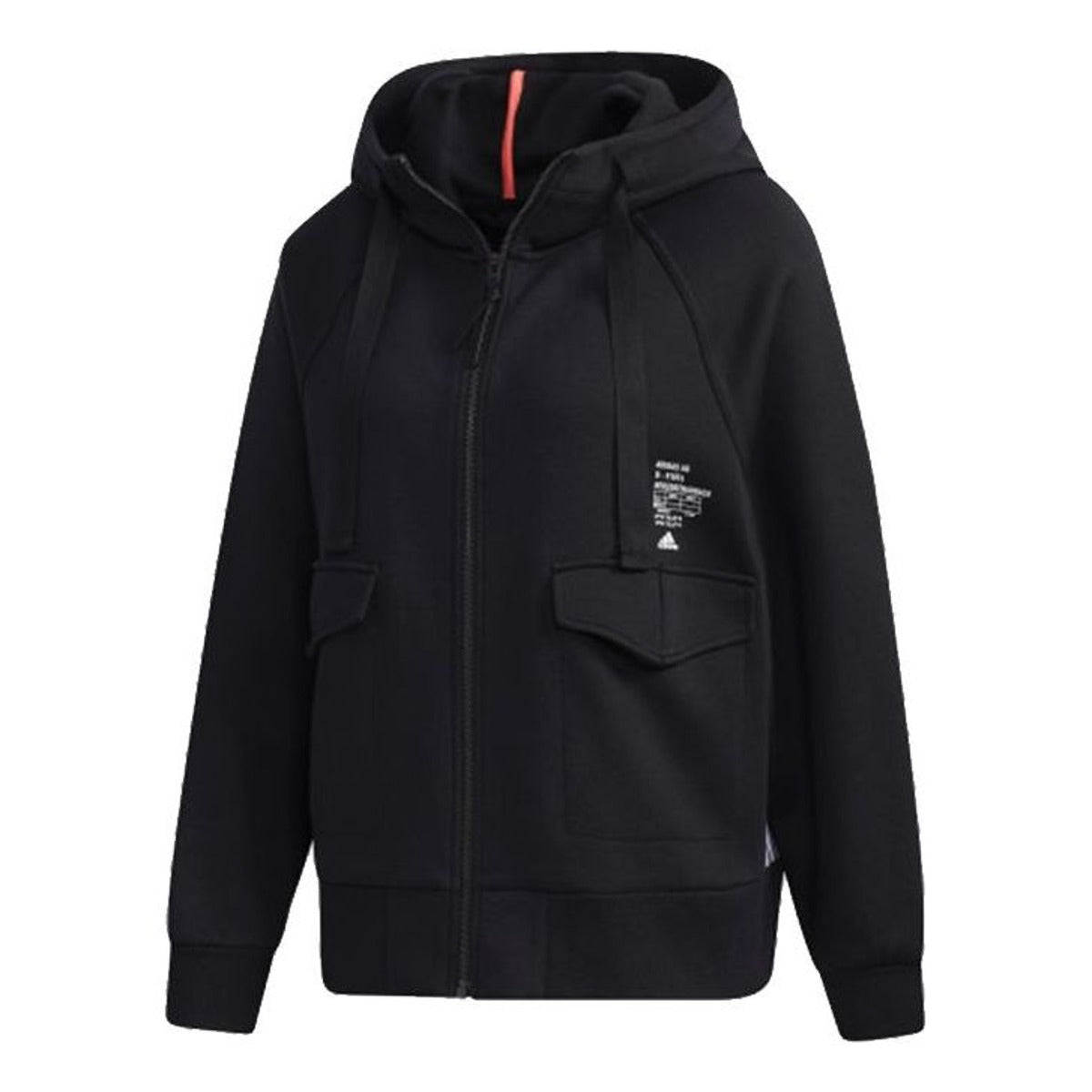 (WMNS) adidas Sty Knitted Jacket 'Black' GF0166
