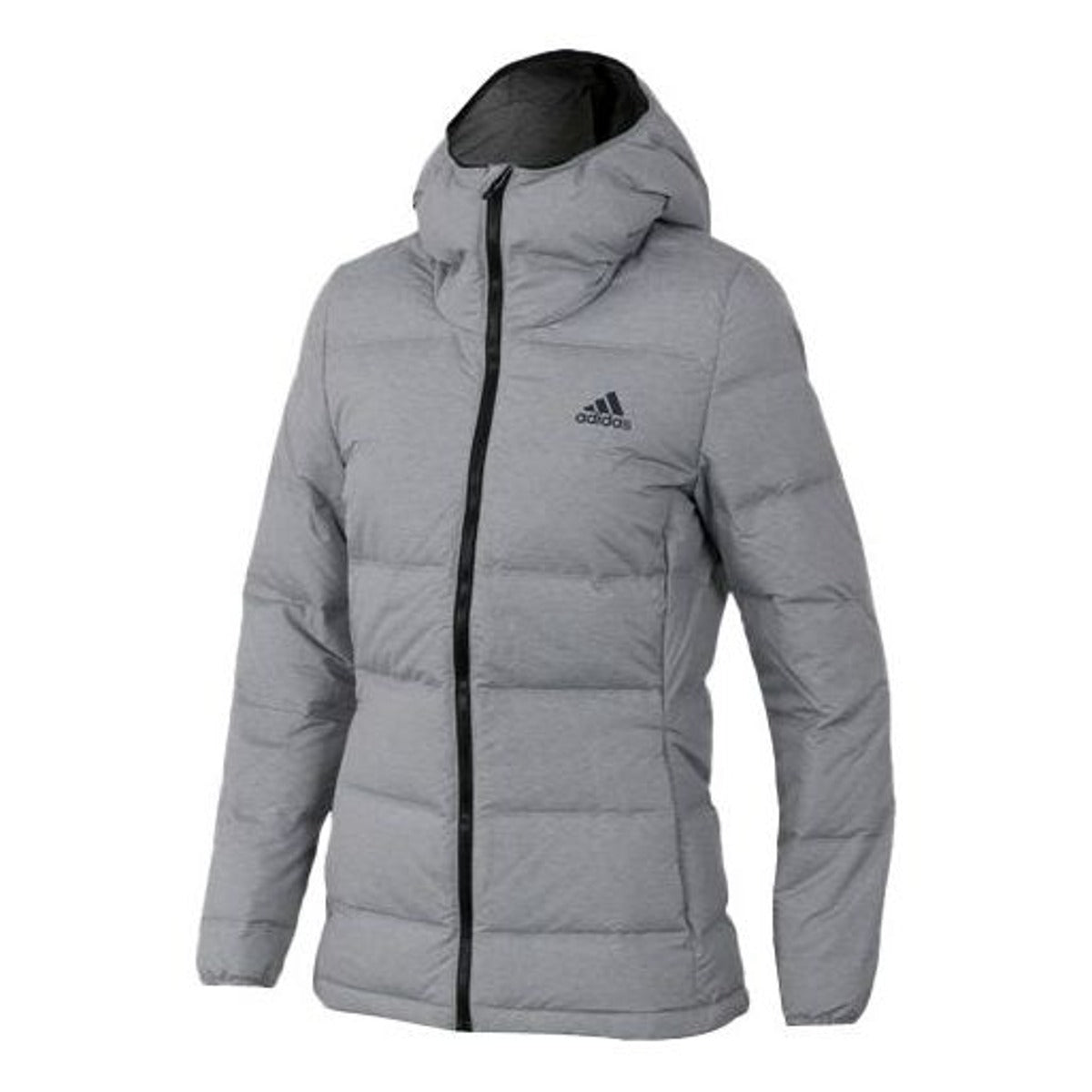 (WMNS) adidas Sportswear Helionic MEL Hooded Jacket 'Grey' CZ1385