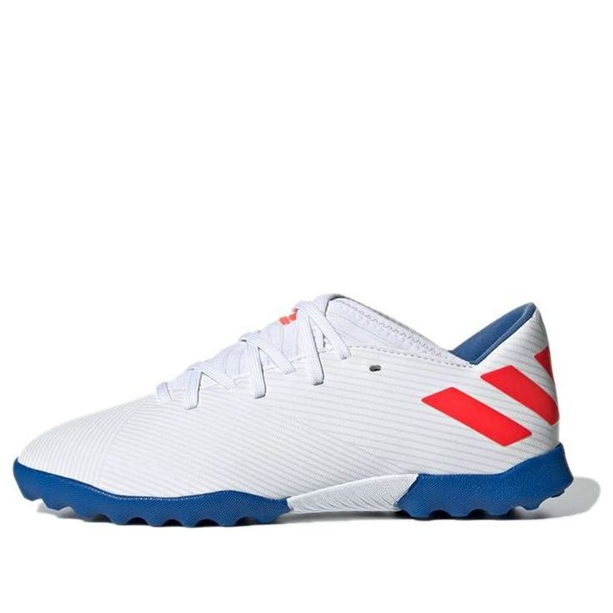 (GS) adidas Nemeziz Messi 19.3 Turf Boots 'White Red Blue' F99930