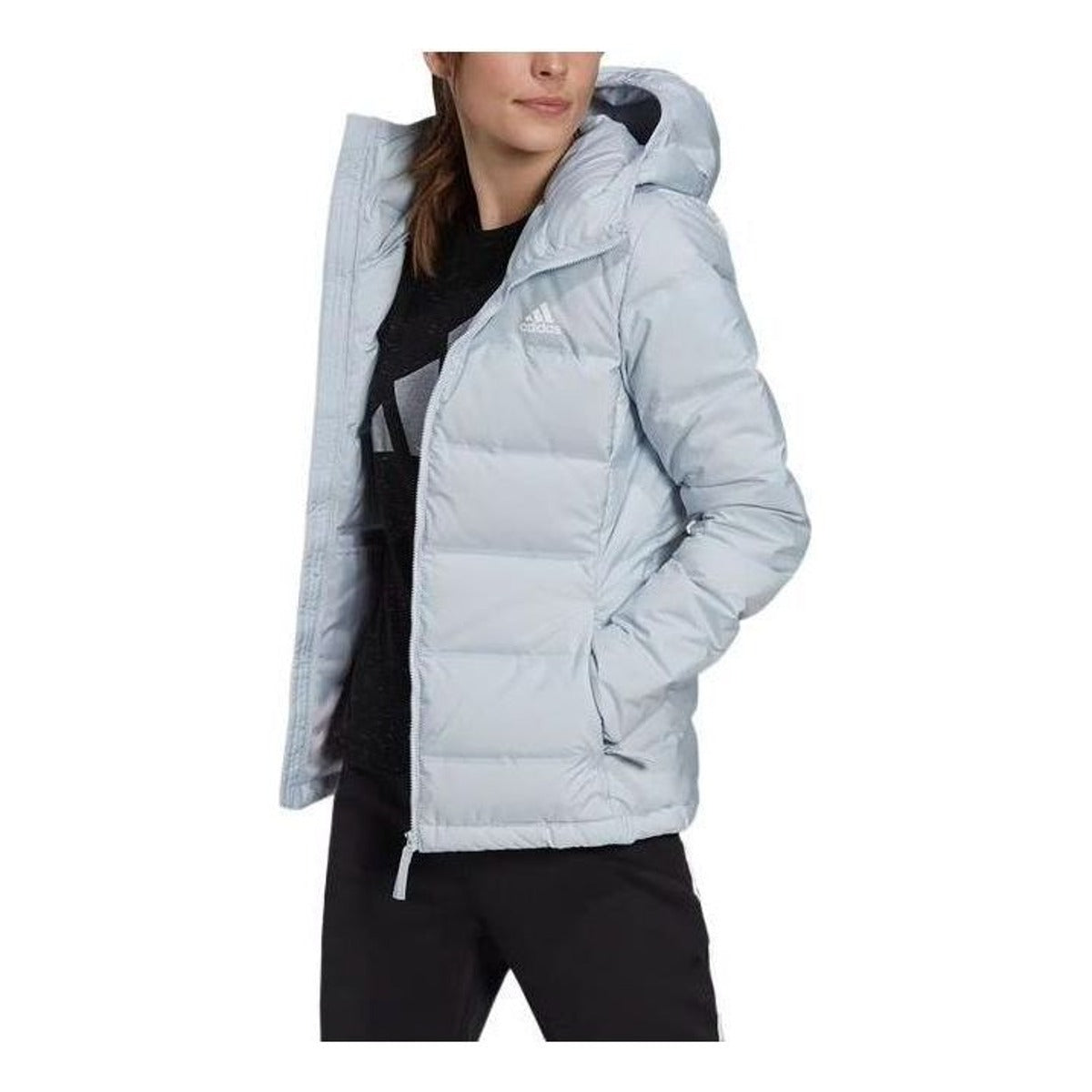 (WMNS) adidas Helionic Down Jacket 'White' GQ7133
