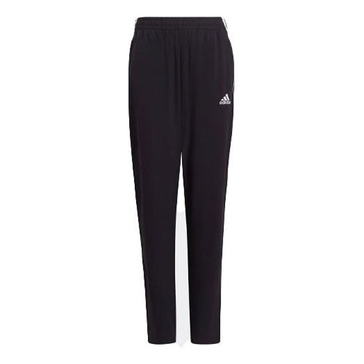 (GS) adidas AEROREADY Primegreen 3-Stripes Tapered Woven Pants Asia Sizing 'Black White' GT9421