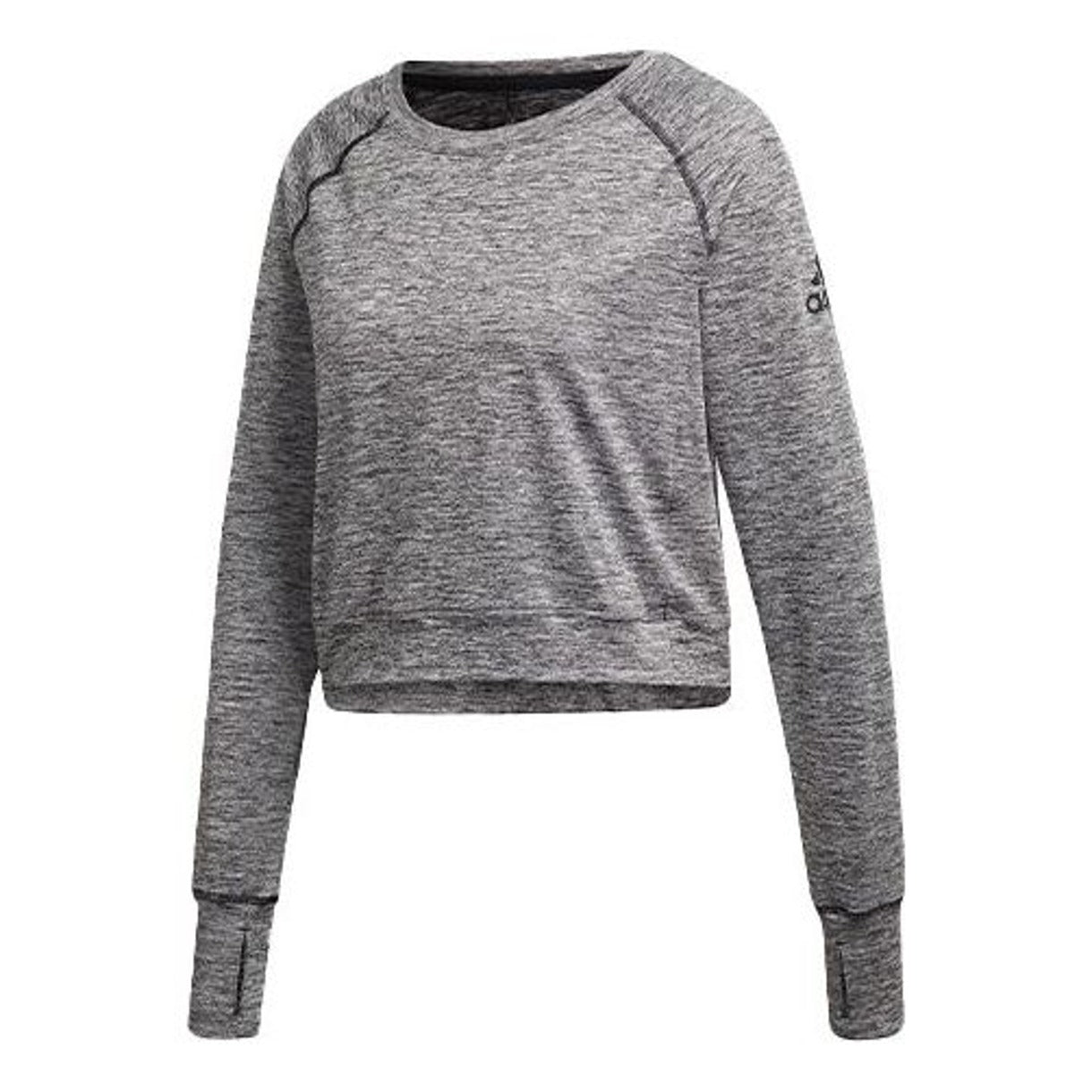 (WMNS) adidas Stella McCartney Open Back Cover T-Shirt 'Grey' DU3411