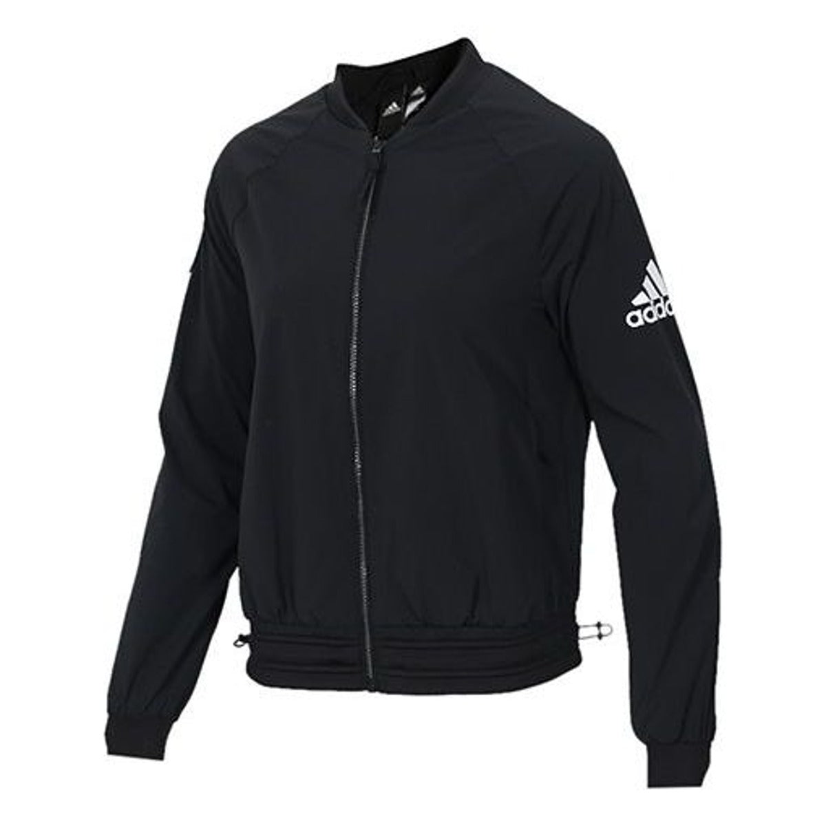 (WMNS) adidas Bomber Woven Jacket 'Black' DW4586