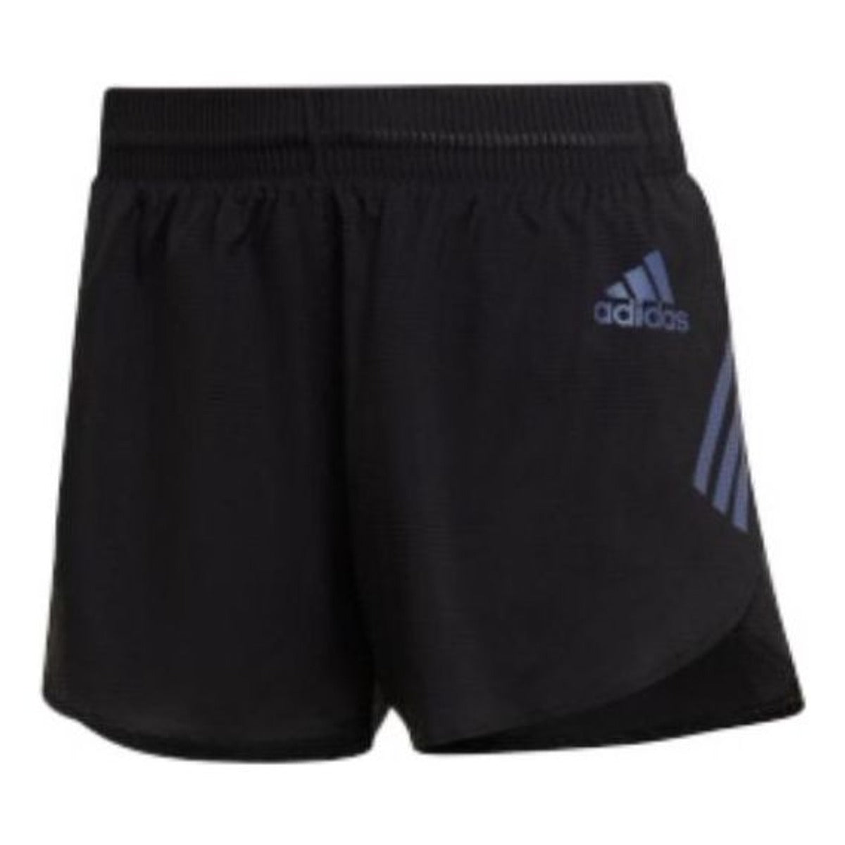 (WMNS) adidas Adizero Running Split Shorts 'Black Blue' HC7985