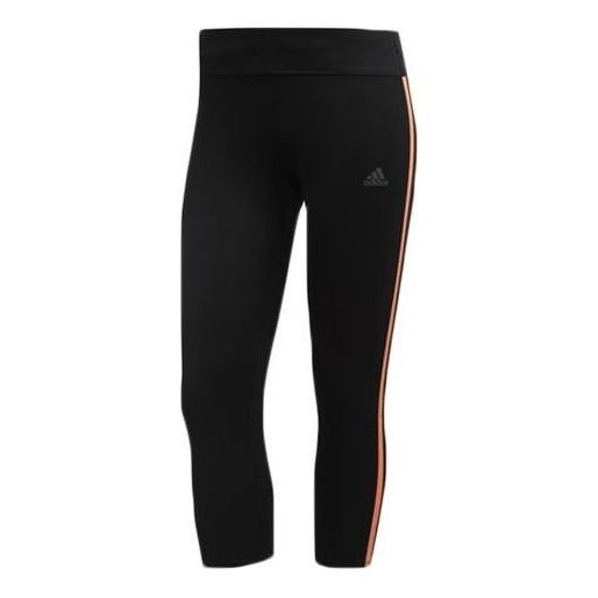 (WMNS) adidas Own the Run 3/4 Tights 'Black Orange' DZ2010
