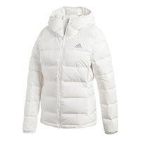 (WMNS) adidas Helionic Hooded Jacket 'White' BQ1927
