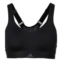 (WMNS) adidas Stronger For It Racer Bra 'Black' DM7200