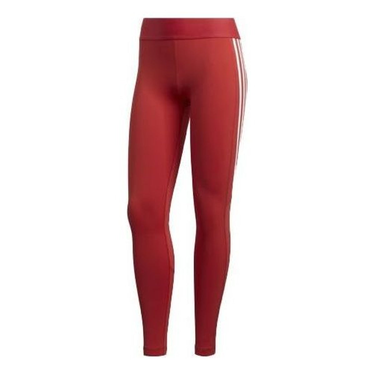 (WMNS) adidas Alphaskin 3-Stripes Long Tights 'Red White' FL2052