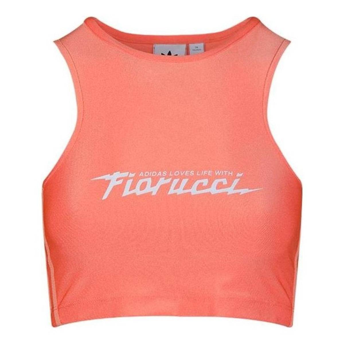 (WMNS) adidas Fiorucci Crop Top 'Orange' FL4138