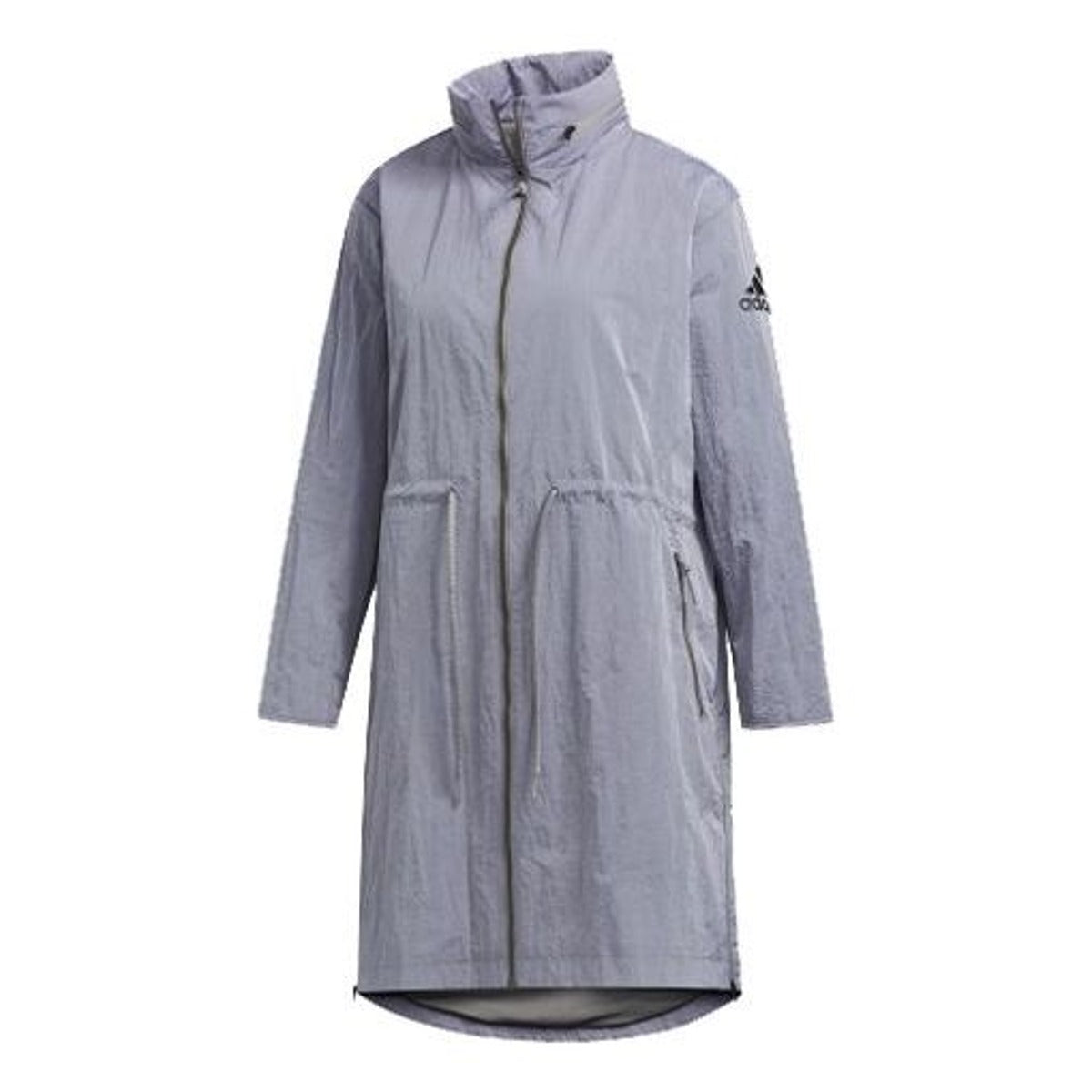(WMNS) adidas Woven Travel Jacket 'Grey' FM9298