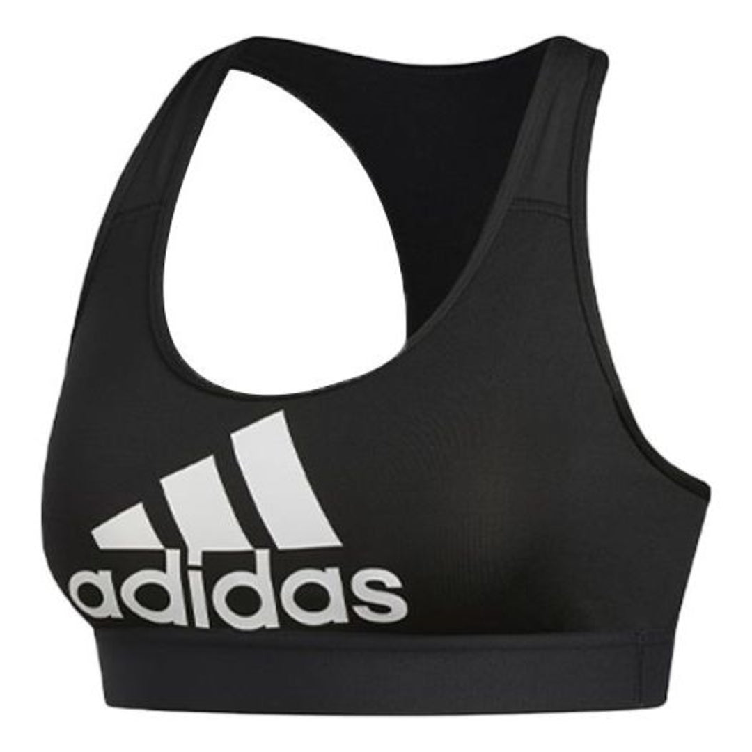 (WMNS) adidas DonAsia Sizing 't Rest Badge of Sport Bra 'Black White' EA3298