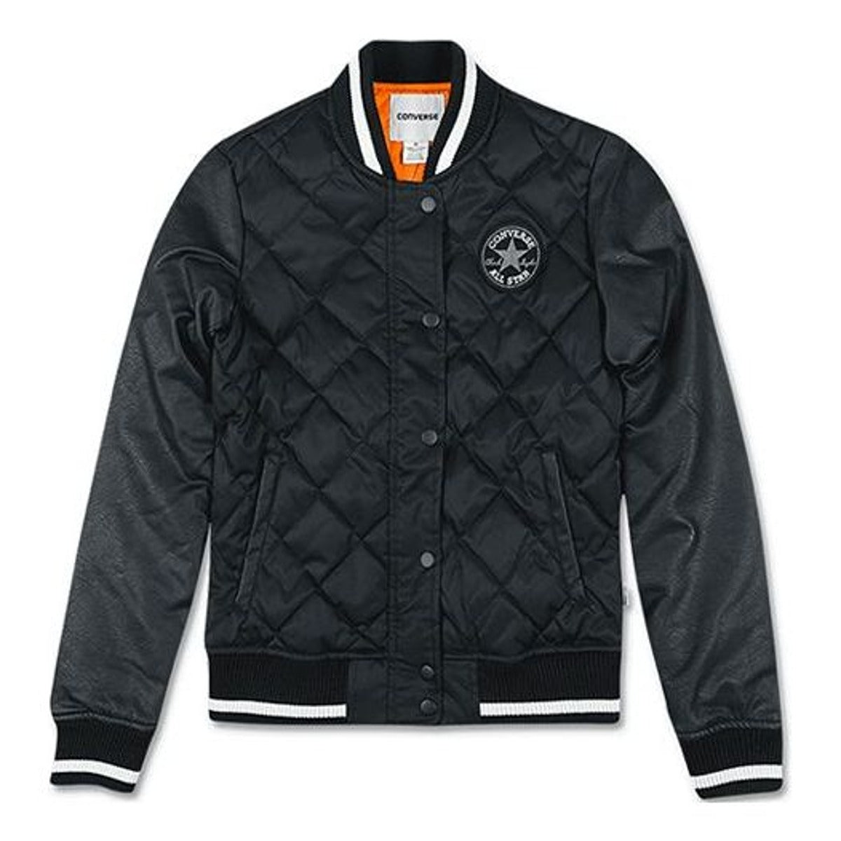 (WMNS) Converse Down Jacket 'Black White' 10002397-A03