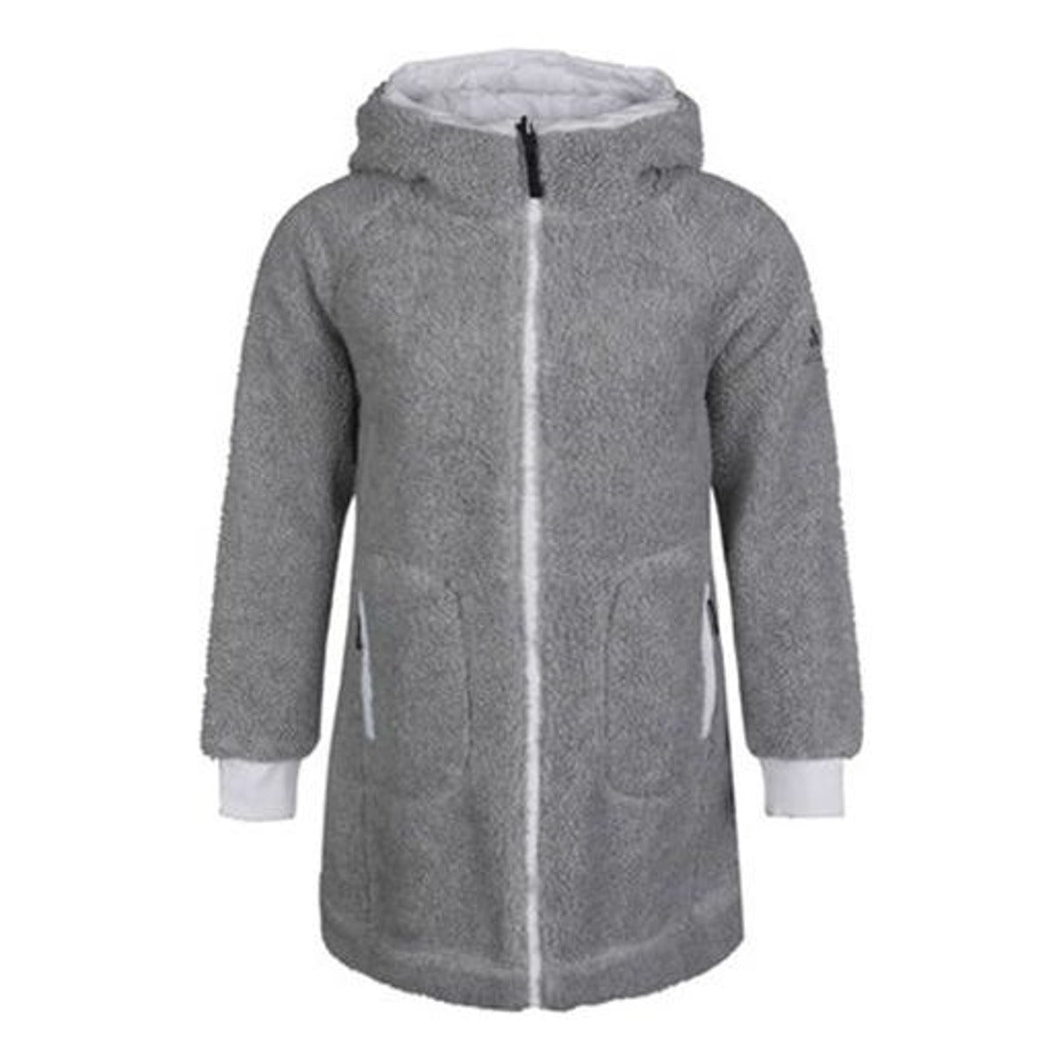 (WMNS) adidas Reversible Sherpa Jacket 'Grey' GI7955