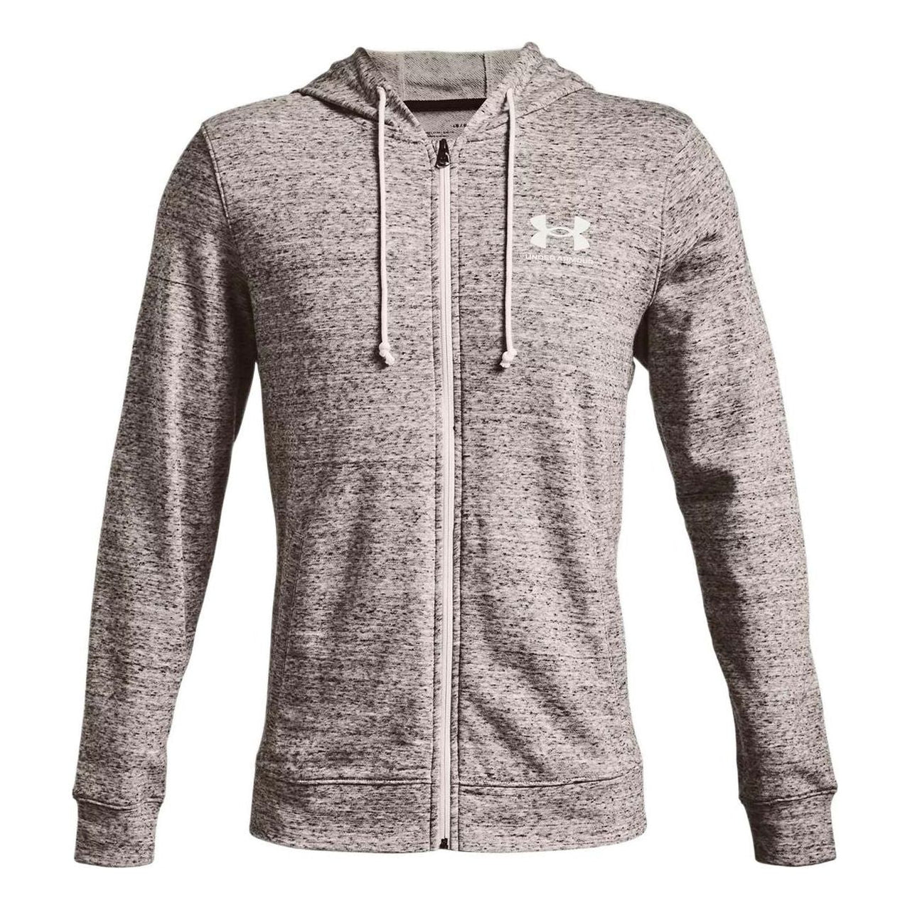 Under Armour Rival Terry Hooded Jacket 'Grey' 1370409-112