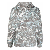 Nike  Camouflage Kangaroo Pocket Pullover Hooded Long Sleeves Hoodie Men's Grey DJ1425-072