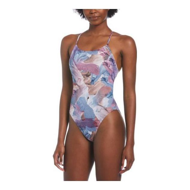(WMNS) Nike Lace Up Tie One Piece Swimsuit NESSC015-502