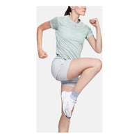 (WMNS) Under Armour Qualifier HexDelta Round-neck Tee Green 1326504-189